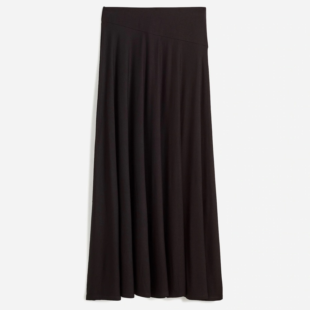 {{Madewell}} Jersey Asymmetric-Seam Skirt - Picture 5 of 8